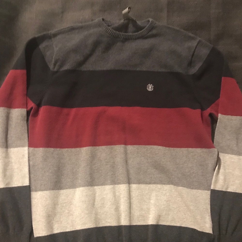 Striped Element sweater